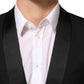 Black MARTINI 1 Button Suit Jacket Blazer