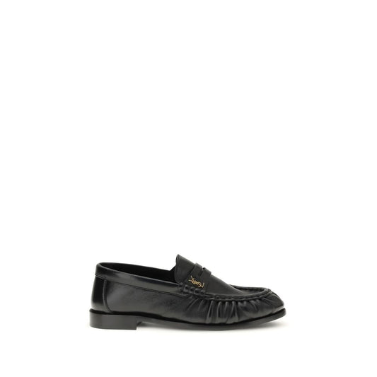 Black Lamb Ovis Aries Aries Slip-On Loafers