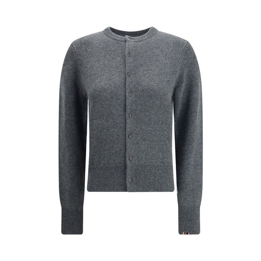 Gray Cashmere Cardigan