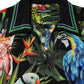Multicolor Parrot Print Lounge Casual Shirt