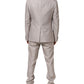 Light Gray Wool 2 Piece MARTINI Formal Suit