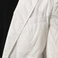 White Cotton 1 Button Men Suit Blazer