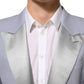 Gray Wool SICILIA 2 Buttons Men Suit Blazer
