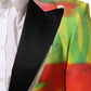 Multicolor Graffiti SICILIA 1 Button Men Suit Blazer