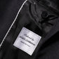 Black Wool 2 Buttons Suit Jacket Men Blazer