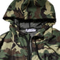 Green Camouflage Hooded Sweatshirt Jacket