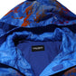 Blue Tie Dye Logo Hooded Sweatshirt Jacket