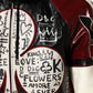 Multicolor Hooded Leather DG King Men Biker Jacket