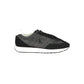 Black Polyester Women Sneaker