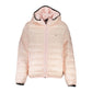 Pink Polyester Jackets & Coat