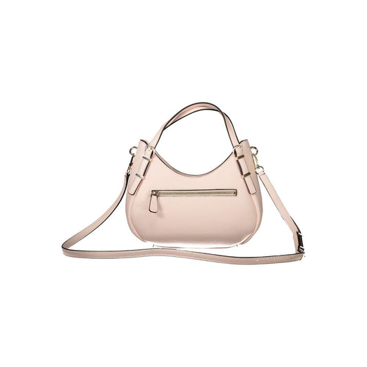Rosa Poliuretano Women Handbag
