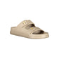 Beige Polyurethane Women Slipper