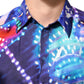 Multicolor Luminarie MARTINI Slim Men Shirt