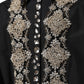 Black Embroidered Dress Men Formal Shirt