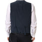 Black MARTINI 2 Buttons Suit 3 Piece Suit