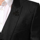 Black MARTINI 2 Buttons Suit 3 Piece Suit