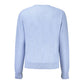 Blue Cotton Women Sweater