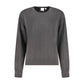 Black Cotton Women Sweater