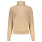 Beige Cotton Women Sweater