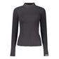 Black Cotton Women Sweater