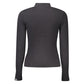 Black Cotton Women Sweater