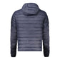 Blu Polyester Men's Jacket