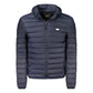 Blu Polyester Men Jacket