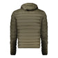 Green  Polyester Light Jacket