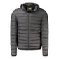 Black Polyester Light Jacket