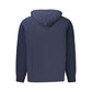 Blue Cotton Men's Hoodie