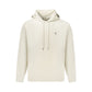 Beige Cotton Men's Hoodie