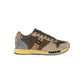 Green Leather Men Sneaker