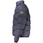 Blu Poliammide Men's Jacket
