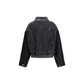 Gray Cotton Denim Jacket