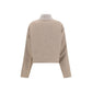 Beige Fleece Wool Coat