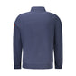 Blue Polyester Men Sweater