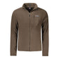Brown Polyester Men Sweater