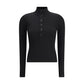 Black Cotton Longsleeve Shirt