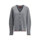 Gray Wool Cardigan