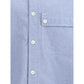 Blue Cotton Pattern Shirt