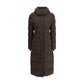 Brown Nylon Parka