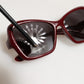 DG6153 Bordeaux Cat Eye Ladies Shades Eyewear Sunglasses