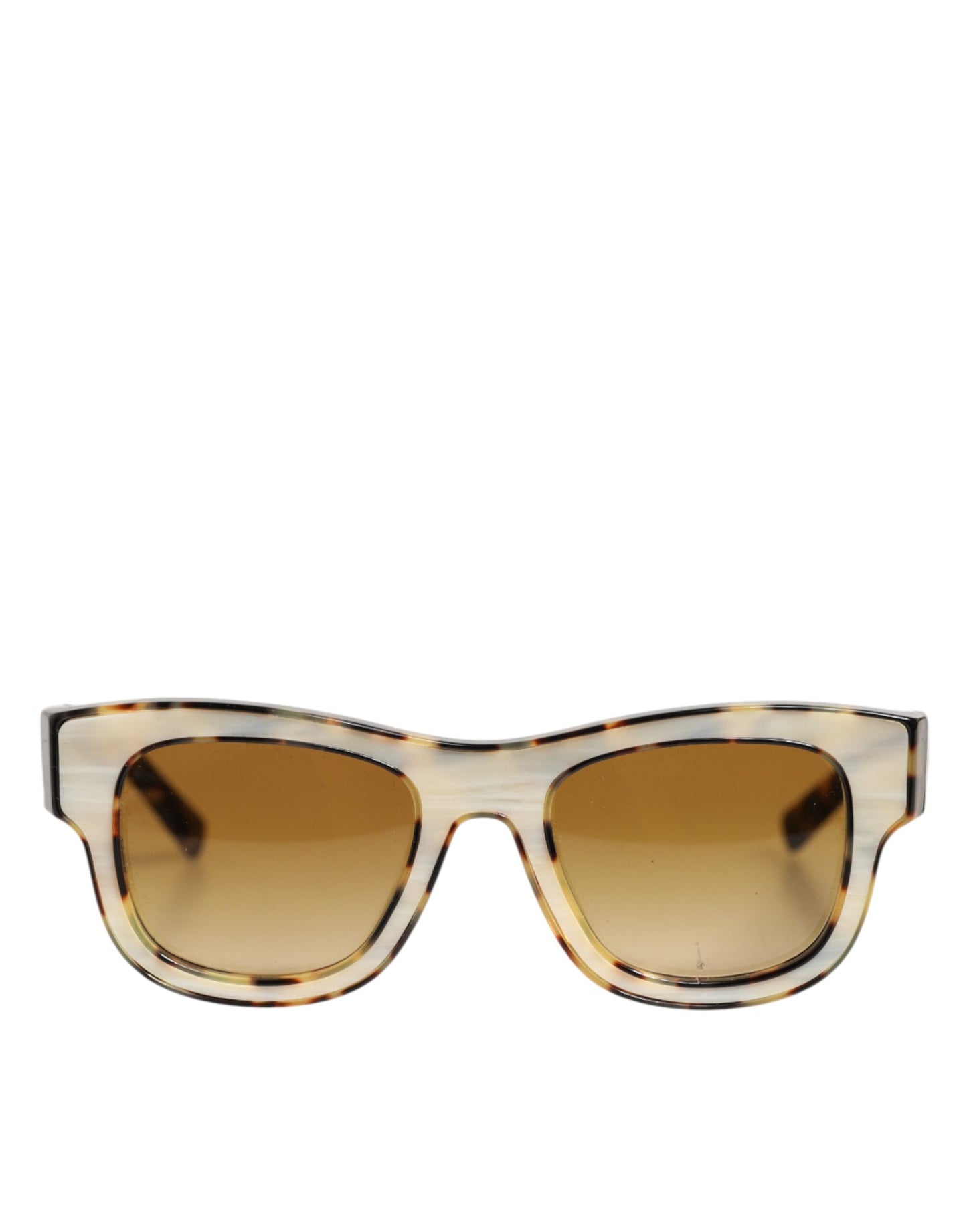 DG4379F White Tortoiseshell Gradient Acetate Shades Sunglasses