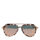 DG4330 Tortoise Shell Aviator Frame Eyewear Sunglasses