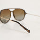 DG6159 Havana Frame Polarized Gradient Lenses Sunglasses