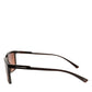 DG6151 Brown Unisex Square Lens Shades Eyewear Sunglasses