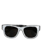 DG4379F Pearl White Acetate Frame Shades Sunglasses