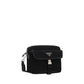 Black Polyamide Shoulder Bag