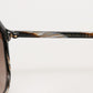 Brown Full Rim Acetate Pilot Eyewear Sunglasses
