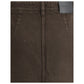 Brown Denim Skirt